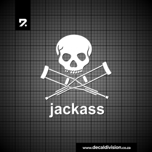 Jackass Sticker
